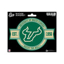 South Florida Bulls Badge Magnet