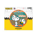 Miami Dolphins Peanuts Game Day Car Magnet