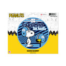North Carolina Tar Heels Peanuts Game Day Car Magnet