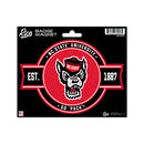 North Carolina State Wolfpack Badge Magnet