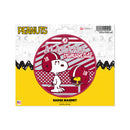 Alabama Crimson Tide Peanuts Game Day Car Magnet