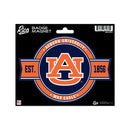 Auburn Tigers Badge Magnet