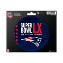 New England Patriots 2026 Super Bowl LX Bound Car Magnet