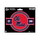 Mississippi Rebels Badge Magnet