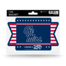 Mississippi Rebels America 250 Car Magnet