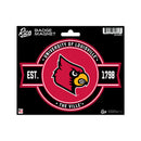 Louisville Cardinals Badge Magnet