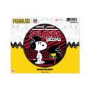 Atlanta Falcons Peanuts Game Day Car Magnet