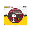 Tampa Bay Buccaneers Peanuts Game Day Car Magnet