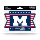 Michigan Wolverines America 250 Car Magnet