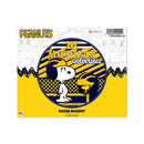 Michigan Wolverines Peanuts Game Day Car Magnet