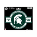 Michigan State Spartans Badge Magnet