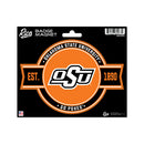 Oklahoma State Cowboys Badge Magnet