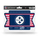Pittsburgh Steelers America 250 Car Magnet