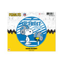 Detroit Lions Peanuts Game Day Car Magnet