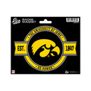 Iowa Hawkeyes Badge Magnet