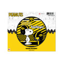 Iowa Hawkeyes Peanuts Game Day Car Magnet