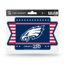 Philadelphia Eagles America 250 Car Magnet