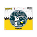 Philadelphia Eagles Peanuts Game Day Car Magnet
