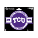 TCU Horned Frogs Badge Magnet