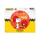Kansas City Chiefs Peanuts Game Day Car Magnet