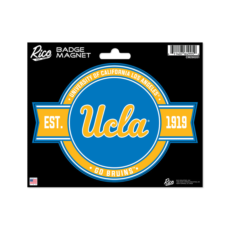 UCLA Bruins Badge Magnet