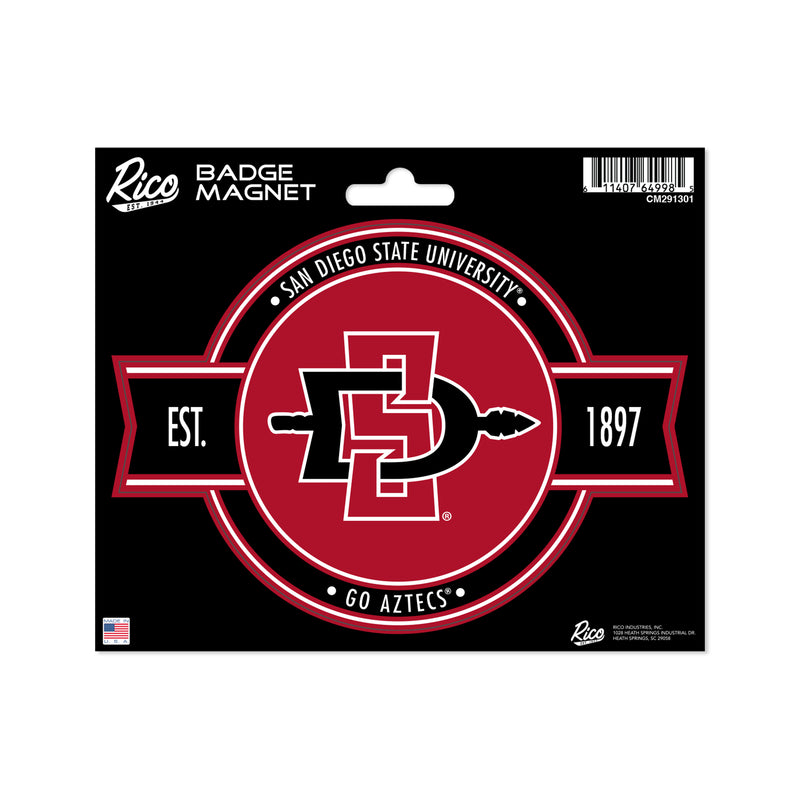 San Diego State Aztecs Badge Magnet