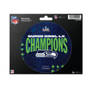Seattle Seahawks 2026 Super Bowl LX Champions Badge Magnet