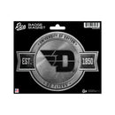 Dayton Flyers Pewter Design Car Magnet