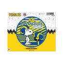 Los Angeles Rams Peanuts Game Day Car Magnet