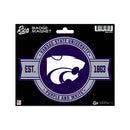 Kansas State Wildcats Badge Magnet