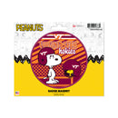 Virginia Tech Hokies Peanuts Game Day Car Magnet