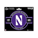 Northwestern Wildcats Badge Magnet