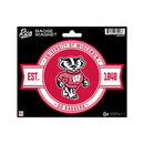 Wisconsin Badgers Badge Magnet