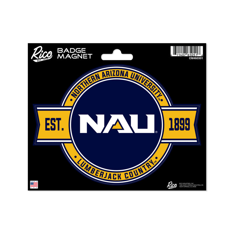 Northern Arizona Lumberjacks Badge Magnet
