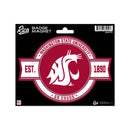 Washington State Cougars Badge Magnet