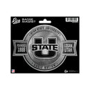 Utah State Aggies Pewter Design Car Magnet