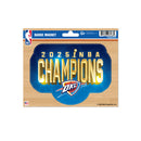 OKC Thunder 2025 NBA Champions Badge Magnet