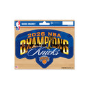 New York Knicks 2026 NBA Champions Car Magnet