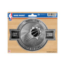Phoenix Suns Pewter Design Car Magnet