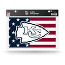 Kansas City Chiefs USA Patriotic Design Car Magnet Sheet