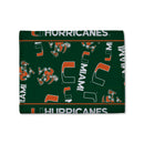 Miami Hurricanes Canvas Trifold Wallet