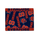 Syracuse Orange Canvas Trifold Wallet