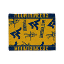 West Virginia Mountaineers Canvas Trifold Wallet