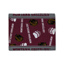 Montana Grizzlies Canvas Trifold Wallet