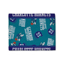 Charlotte Hornets Retro Canvas Trifold Wallet