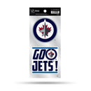 Jets - Win Double Up Die Cut Sticker