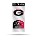 Georgia University Class Of 2024 Double Up Sticker