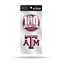 Texas A&M 12th Man 100th Anniversary Double Up Die Cut Sticker