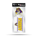 East Carolina Double Up Die Cut Sticker