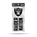Raiders Double Up Die Cut Sticker